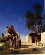 Arab or Arabic people and life. Orientalism oil paintings  411, unknow artist